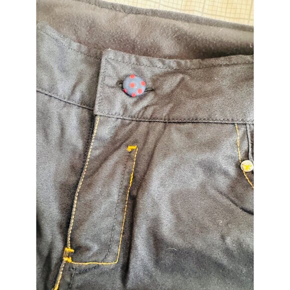 Holden Women's Black Snowboard Pants Size Large With Back Zipper Pockets - Picture 15 of 15